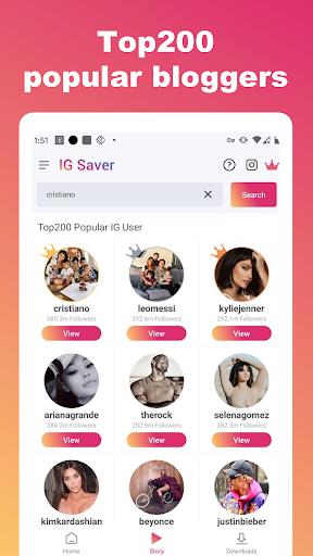 IG Saver-Video、Story ဖန်သားပြင်ဓာတ်ပုံ 2