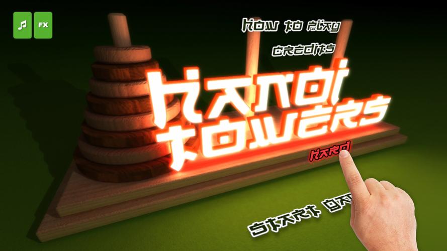 The Hanoi Towers Lite Screenshot 0