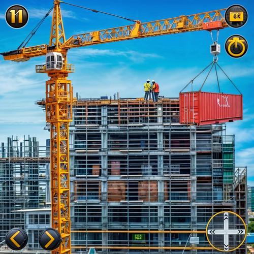 Tower Crane Operator Simulator स्क्रीनशॉट 1