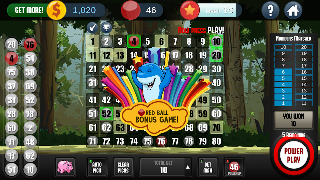 Keno Free Keno Game Tangkapan skrin 2