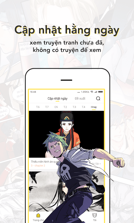Mangago - Cực nhiều truyện tranh Captura de tela 1