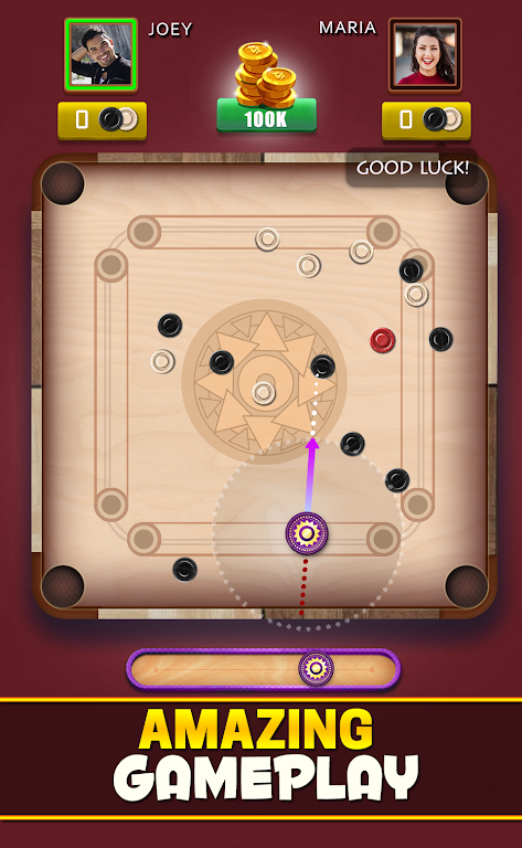 Carrom Master: Board Disc Pool 스크린샷 0