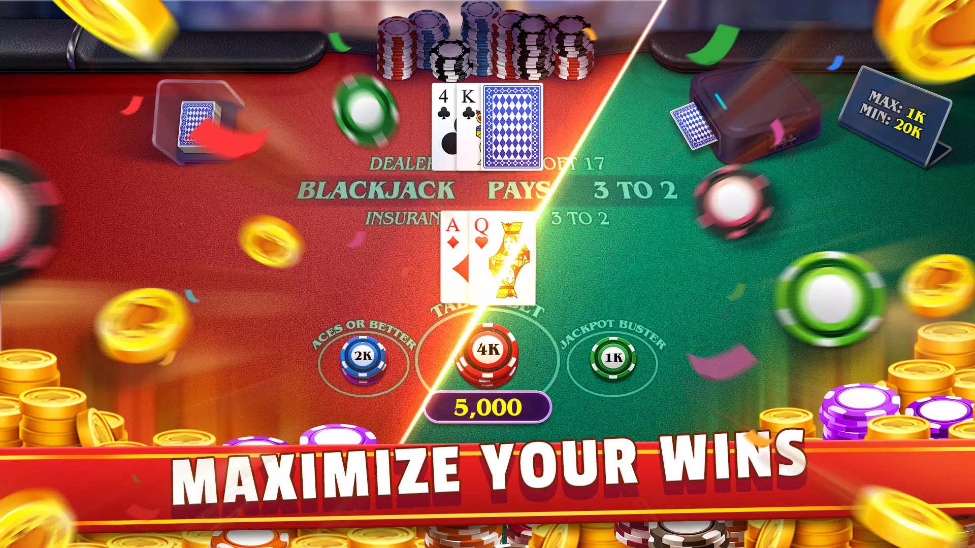 Modern Blackjack スクリーンショット 2