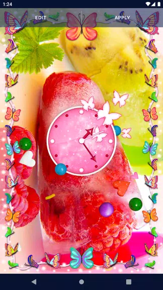 Ice Cream Live Wallpaper 스크린샷 2