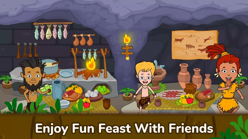 Caveman Games World for Kids Screenshot 1