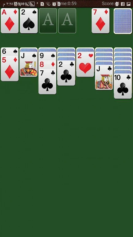 Solitaire New by Mo7mad Ảnh chụp màn hình 1