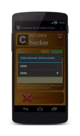 Word Checker - French Capture d'écran 2