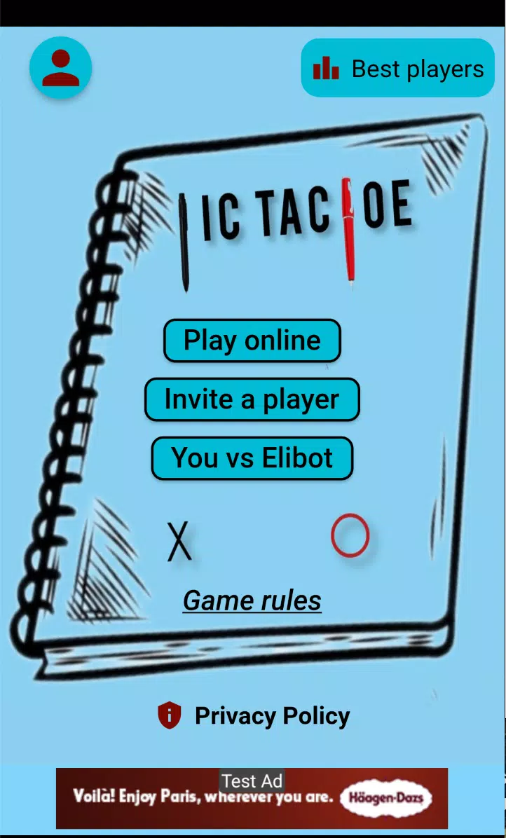 Elite Tic Tac Toe Скриншот 0