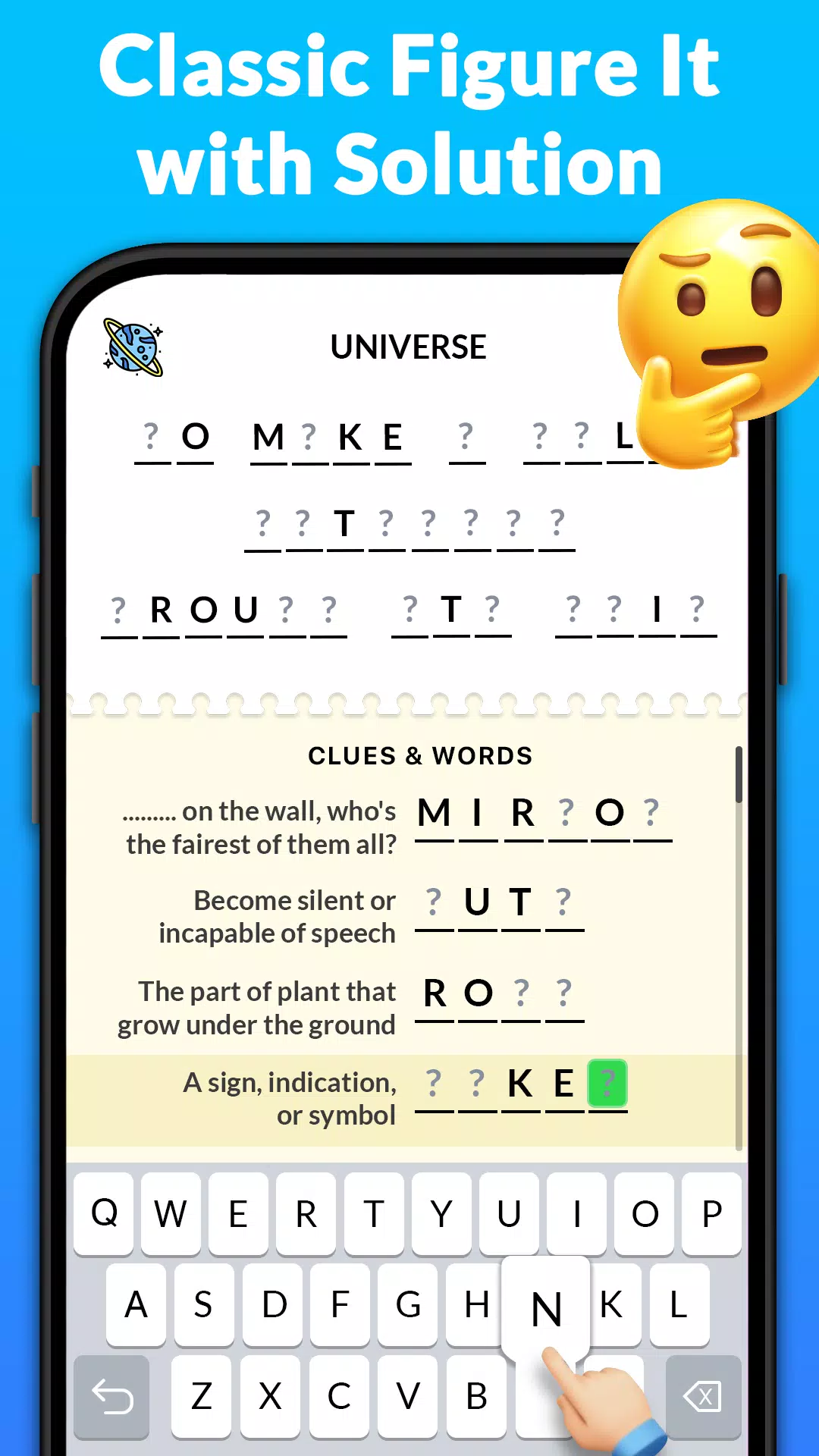 Figure it - Cryptograms Game Скриншот 0