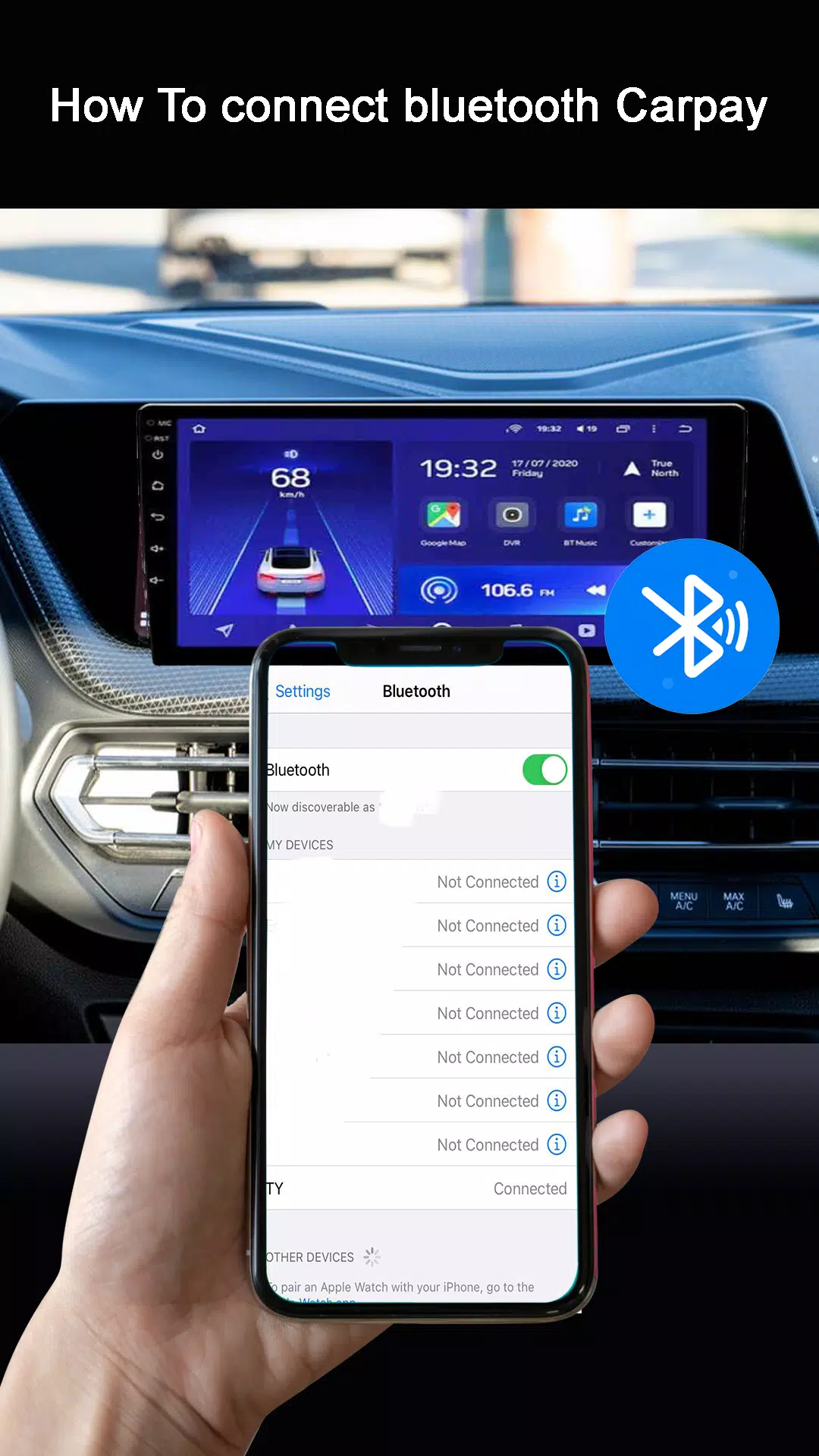 Apple Carplay for Android Auto ภาพหน้าจอ 3