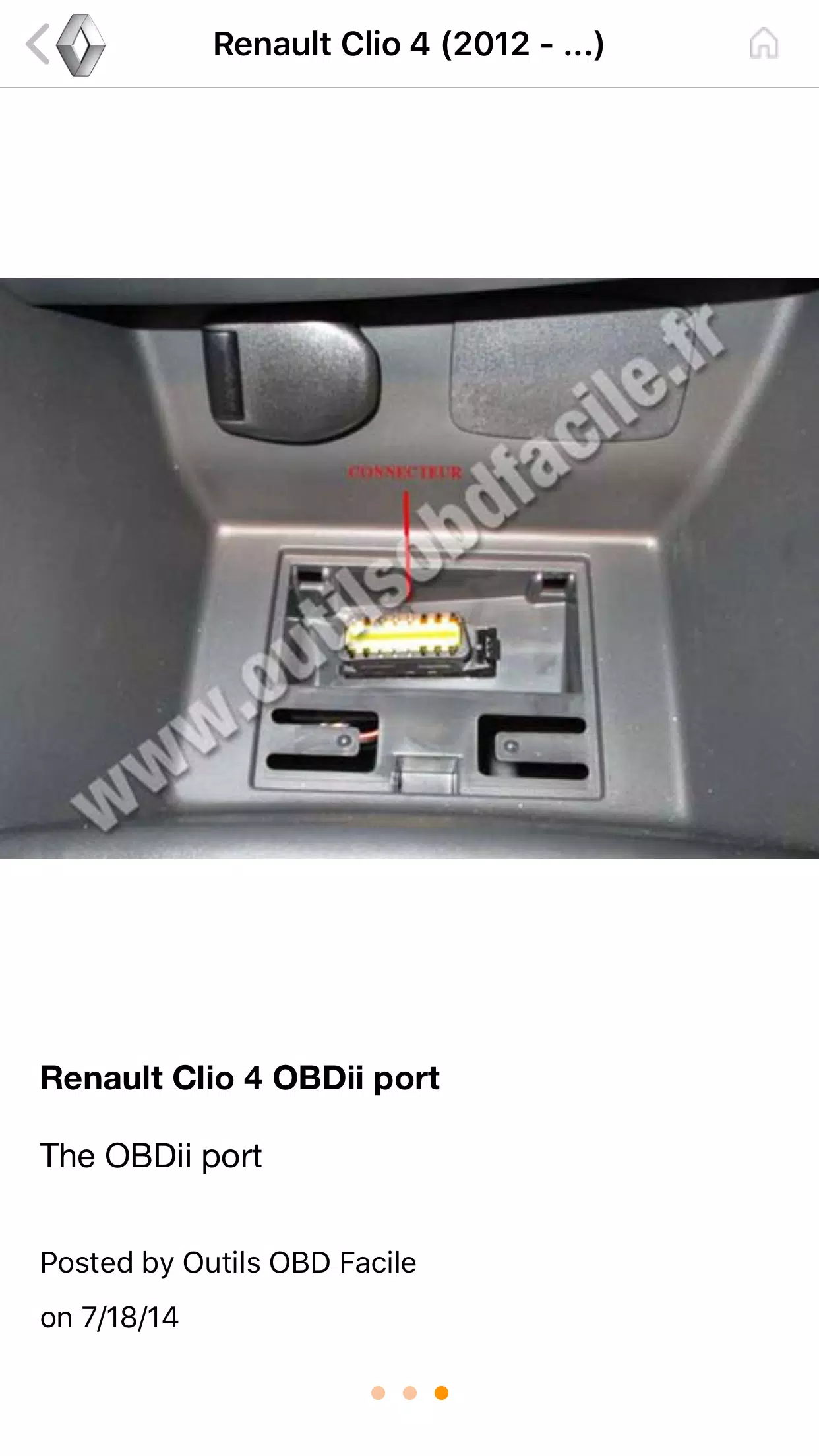 Schermata Where is my OBD2 port? 2