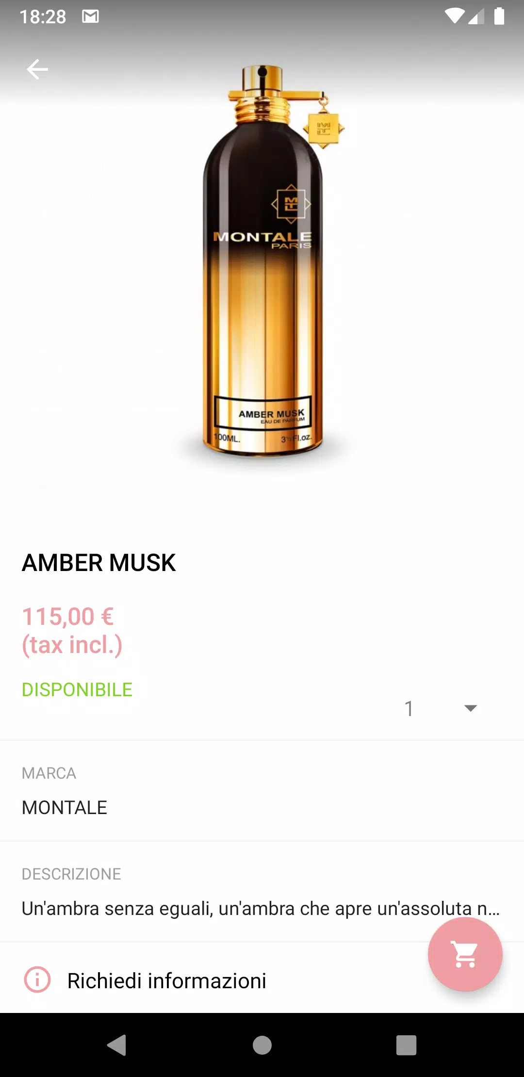 Maison de Parfum Schermafbeelding 3