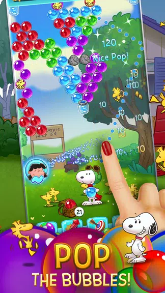 Bubble Shooter - Snoopy POP!應用截圖第0張