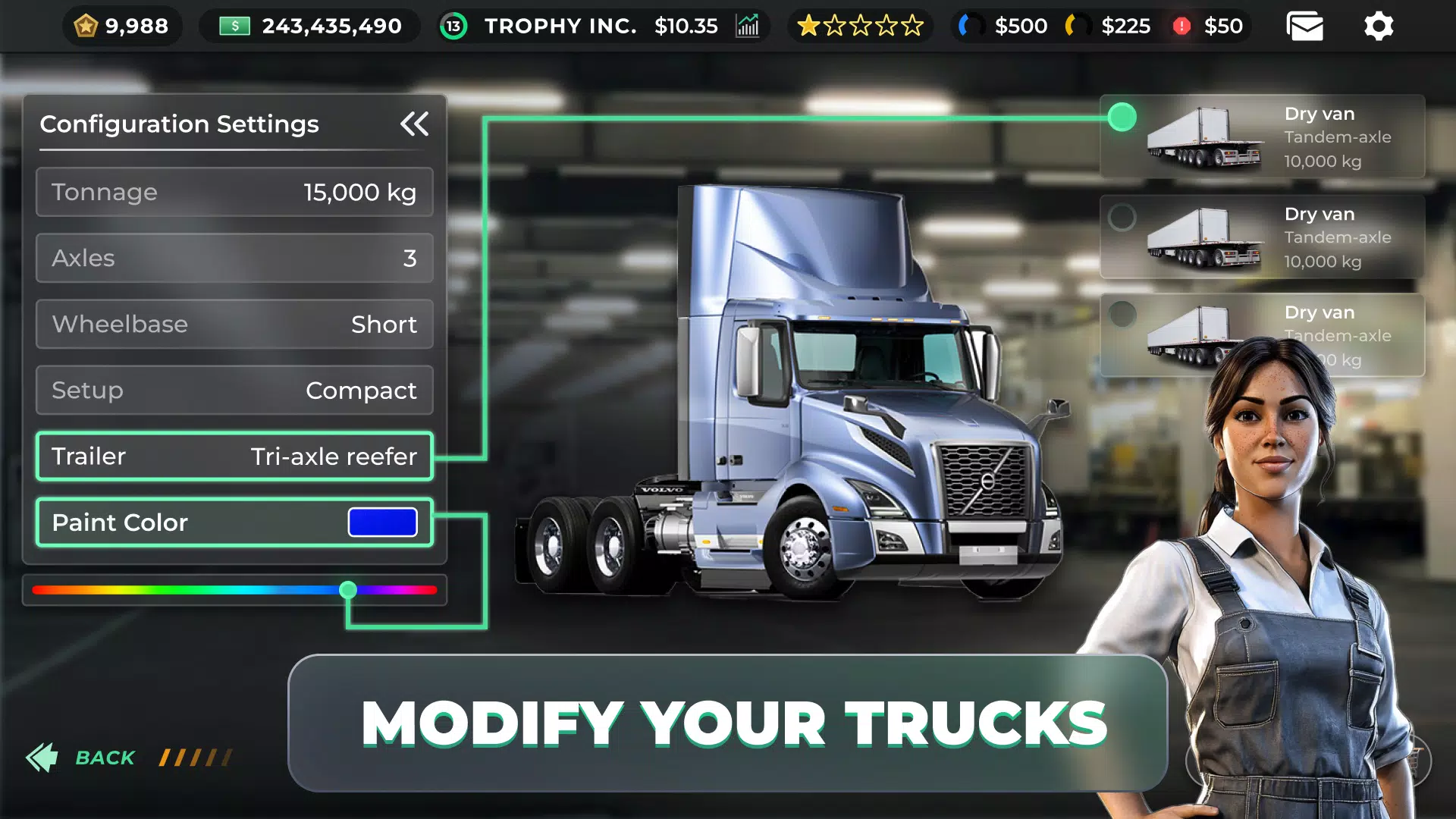 Truck Manager ภาพหน้าจอ 3