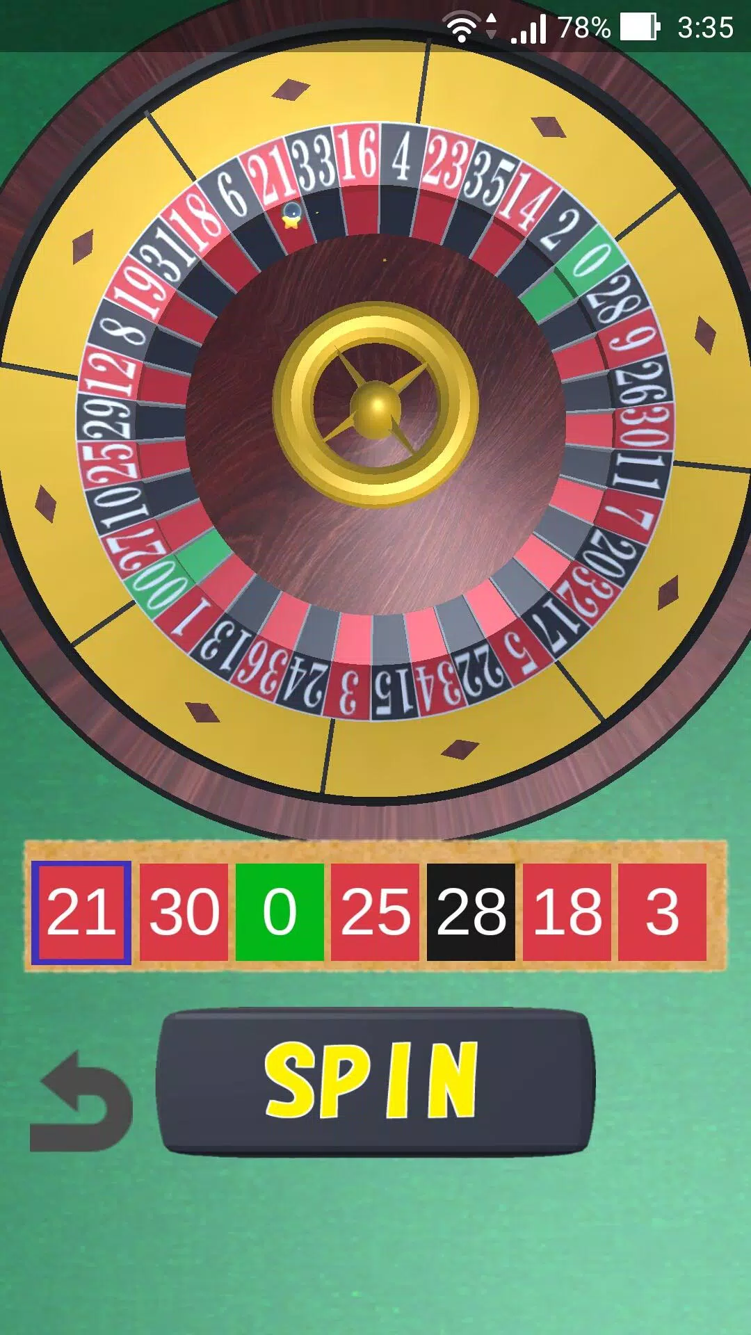 Roulette Wheel