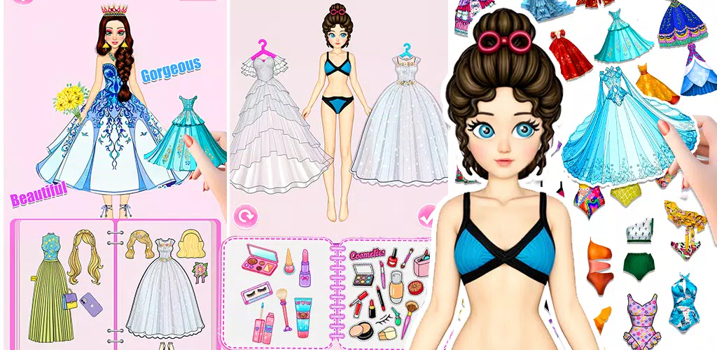 Paper Doll: Dress Up DIY Game स्क्रीनशॉट 0