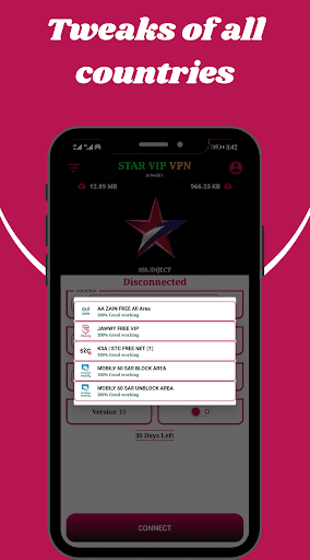 STAR VIP VPN スクリーンショット 2