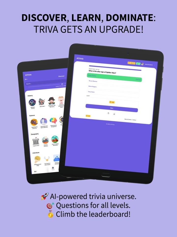 AiTrivia Ảnh chụp màn hình 3
