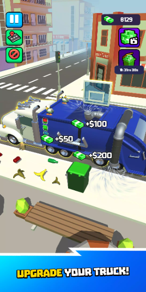 Garbage Truck 3D Zrzut ekranu 1