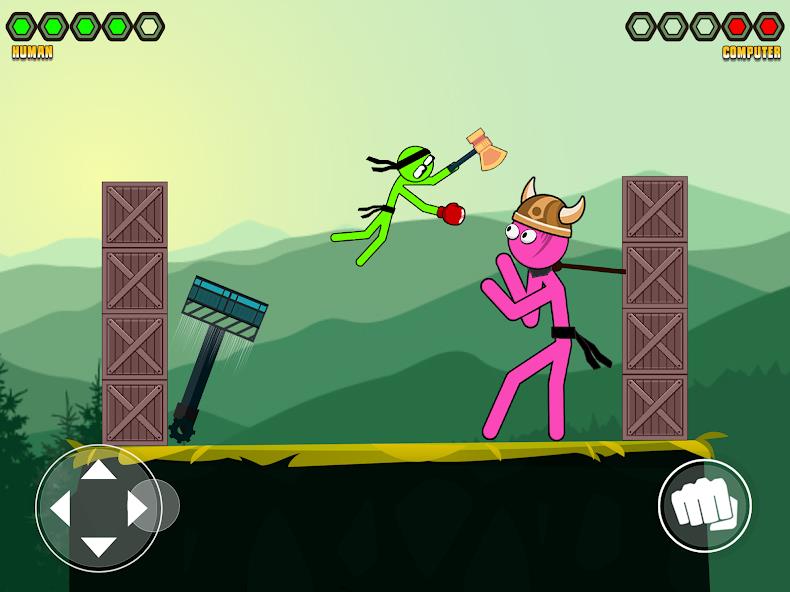 Stickman Boxing Death Punch Mod Zrzut ekranu 1