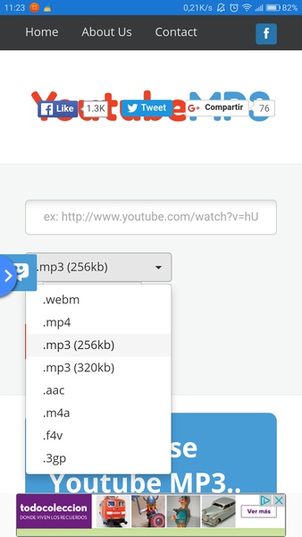 Youtube To Mp3 Ảnh chụp màn hình 1