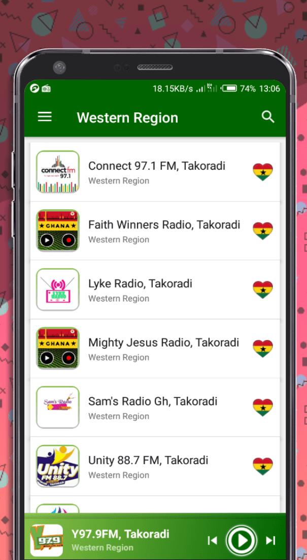 Schermata Ghana Radios - All Ghana Radio 2