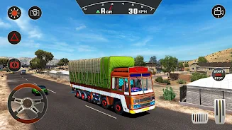 Indian Truck Lorry Simulator Captura de pantalla 2