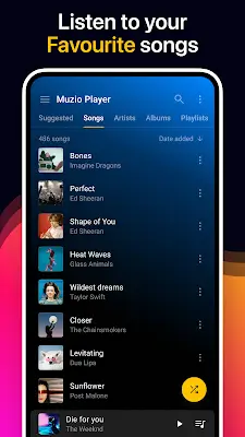 Muzio Player - Music Player - MP3 Player Schermafbeelding 2