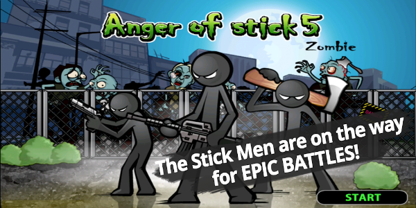 Anger of stick 5 : zombie Captura de pantalla 0