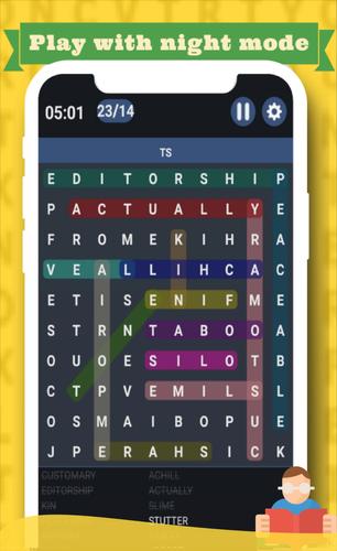 Classic Word Search Puzzle Capture d'écran 2