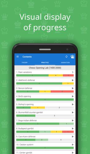 Chess Opening Lab (1400-2000) Capture d'écran 3