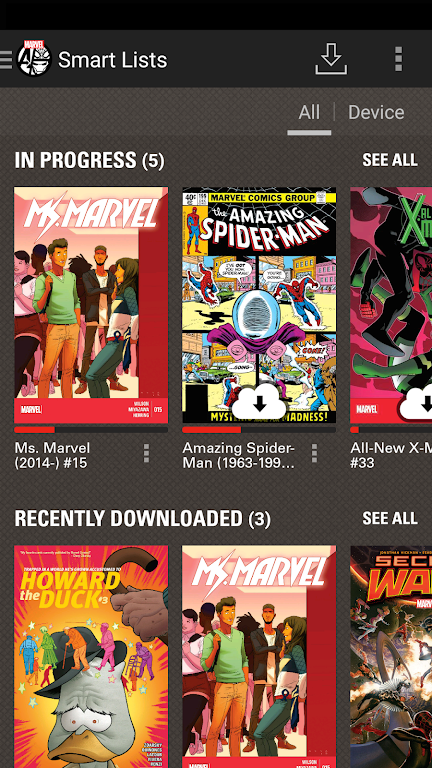 Marvel Comics スクリーンショット 1