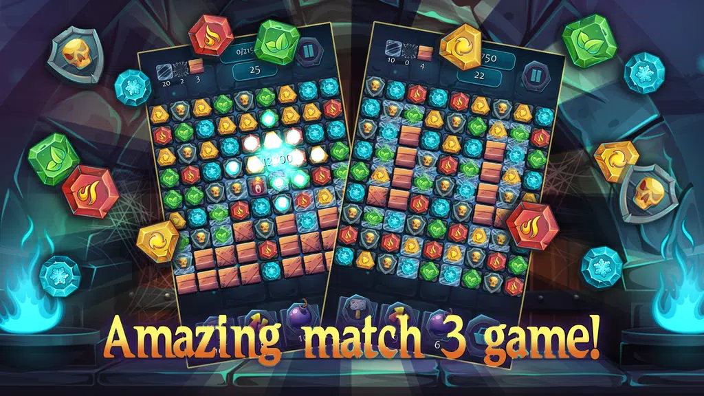 Secrets of the Castle Match 3 ภาพหน้าจอ 0