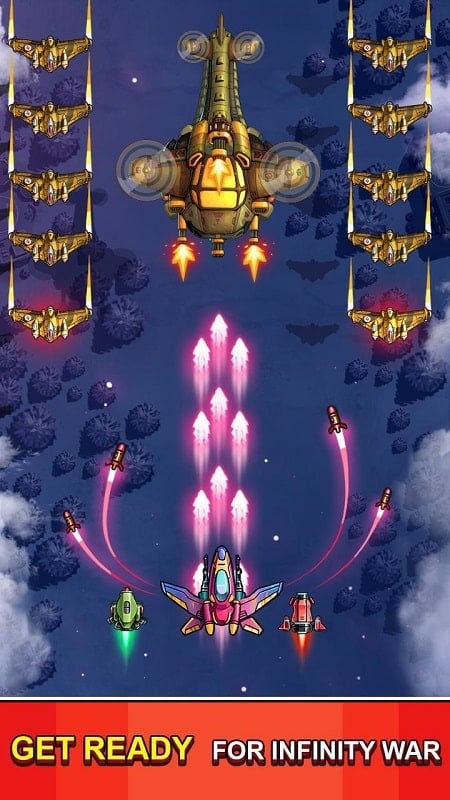 Space X: Sky Strike Force Screenshot 1