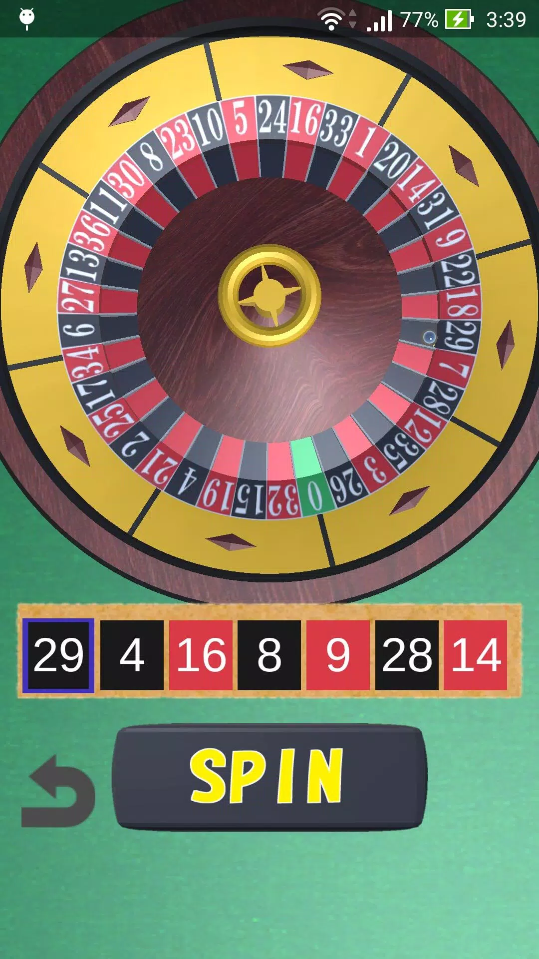 Roulette Wheel