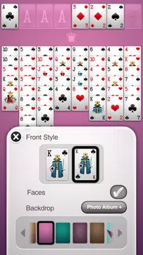 FreeCell Solitaire+ स्क्रीनशॉट 3