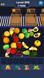 Food Match 3D: Tile Puzzle Tangkapan skrin 1