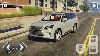 Offroad LX Sim: Lexus 570 Race Ekran Görüntüsü 2