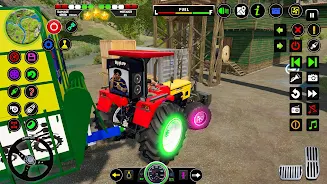 Tractor Game 3D Indian Tractor Ekran Görüntüsü 1