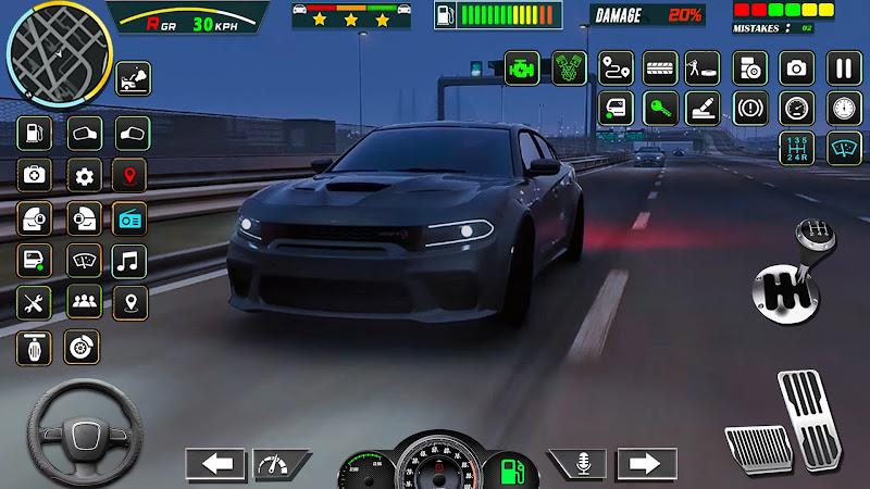 US Car Driving Simulator Game Schermafbeelding 1