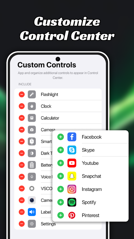 Control Center AZ Mod Captura de tela 2