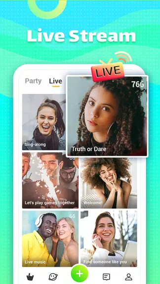 Ola Party - Live, Chat & Party Capture d'écran 1