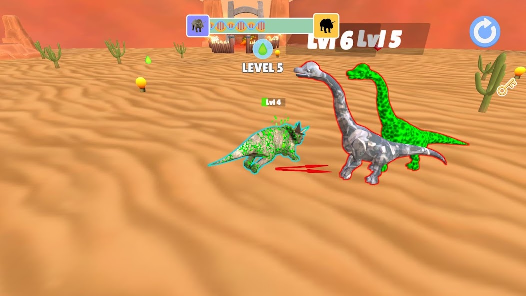 Dino Evolution - Rise & Fight Mod应用截图第1张