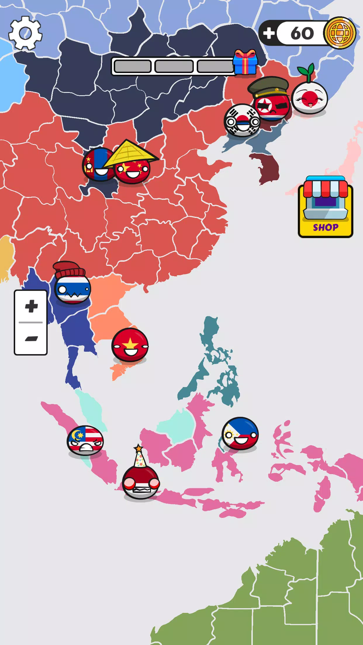 Country Balls: World War Schermafbeelding 1