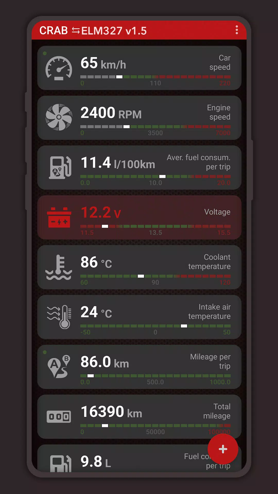 CRAB Car Scanner 스크린샷 1