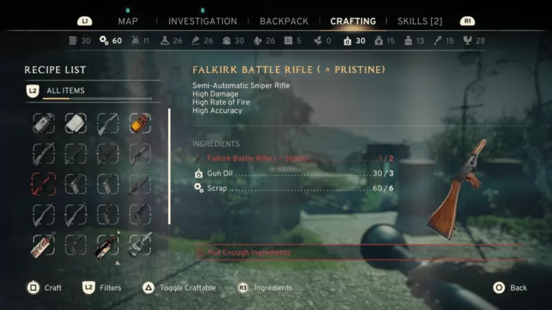 Atomfall Weapon Upgrade
