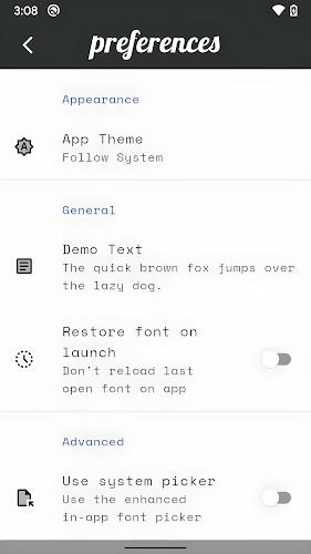 Font Viewer - Preview Fonts Tangkapan skrin 2