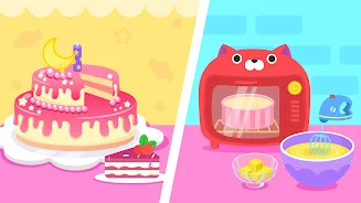 DuDu Dessert Shop DIY Games ဖန်သားပြင်ဓာတ်ပုံ 2