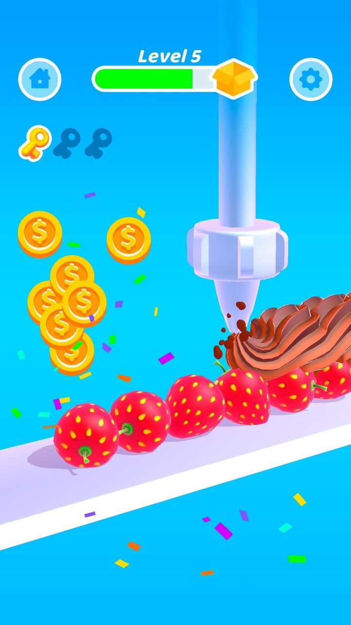 Perfect Cream: Dessert Games Tangkapan skrin 1