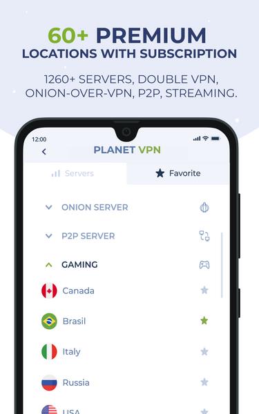 Free VPN Planet Zrzut ekranu 3